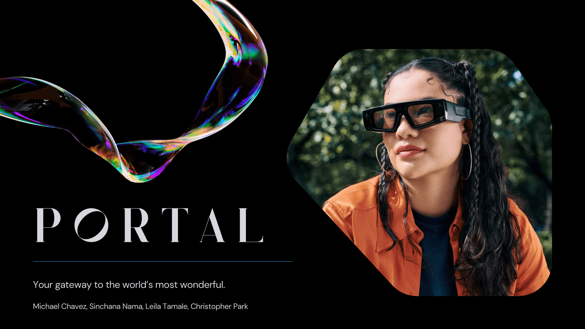 Portals: Four-person hackathon showcase