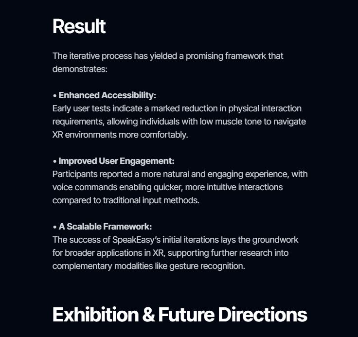 SpeakEasy: Documented participant outcomes