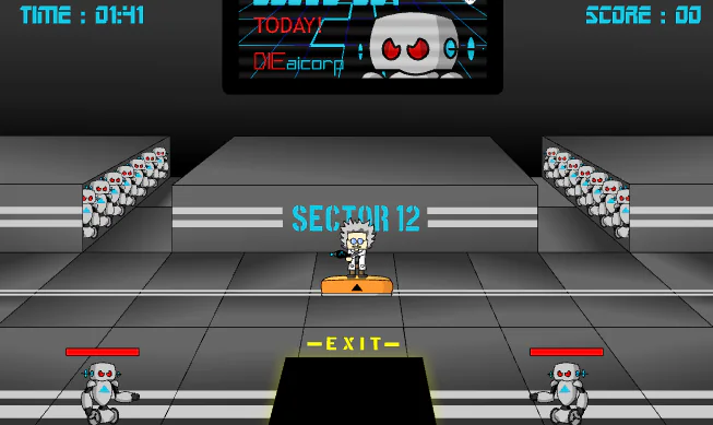 Die, AI!: Preserved Sector 12 gameplay