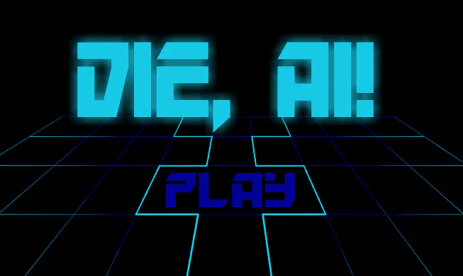 Die, AI!: Original Flash start screen