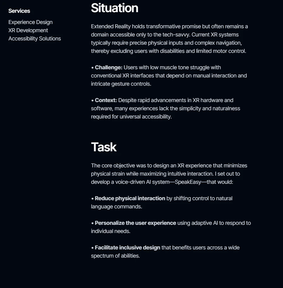 SpeakEasy: Controller-access problem frame