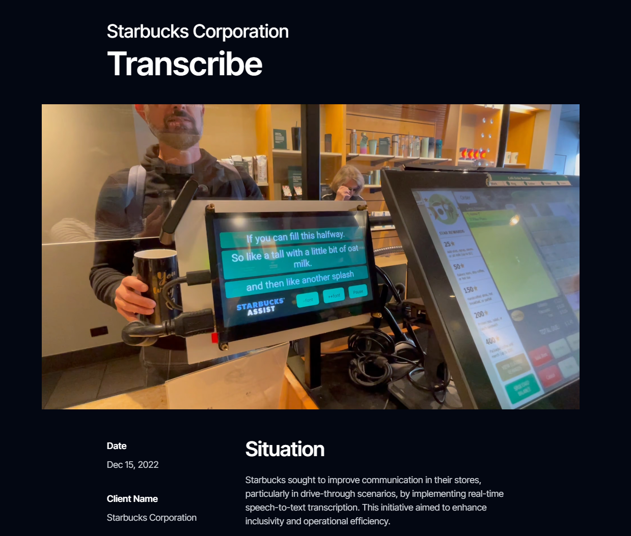 Transcribe
